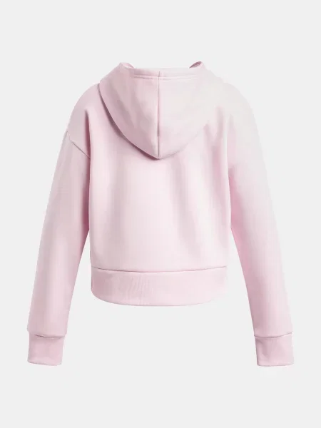 Hanorac cu glugă copii Under Armour alb