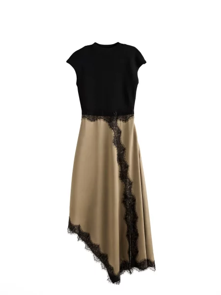 Lipsy Rochie oliv negru