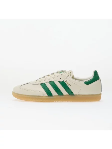 Sneakers adidas Samba Og W Off White/ Green/ Gold Metallic EUR 38 alb