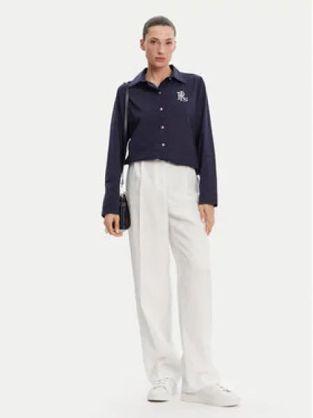 LAUREN RALPH LAUREN Košile Tmavomodrá