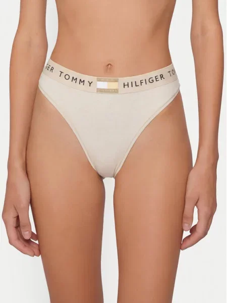 Chiloți Tommy Hilfiger clasic bej