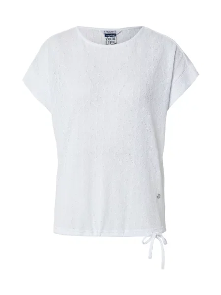 ZABAIONE Tricou alb