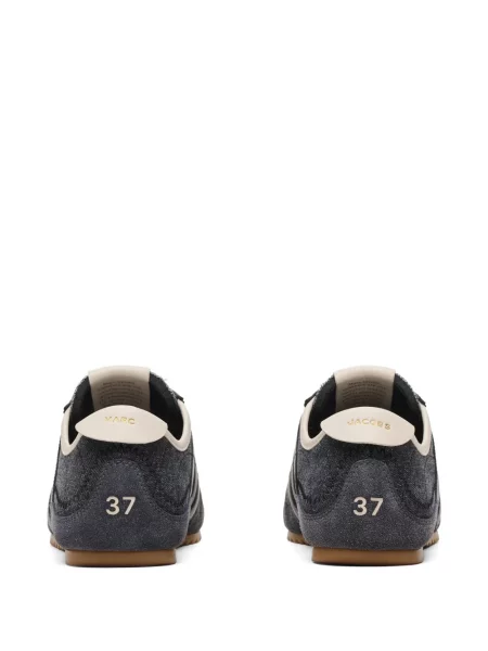 Tenisice Marc Jacobs s vezicama s čipkom siva
