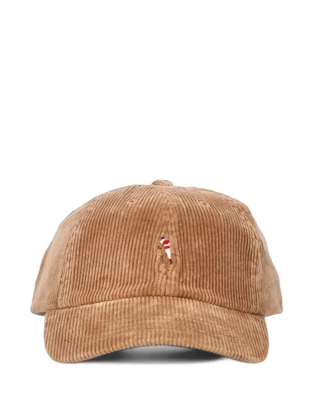 Κασκέτο Polo Ralph Lauren κοτλέ καφέ