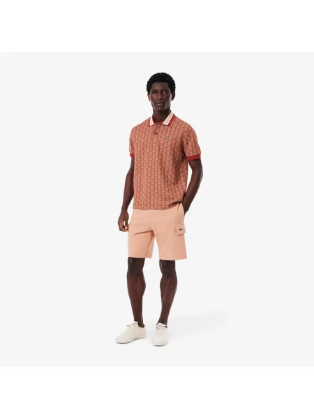 Lacoste Szorty Cargo Z Polaru beżowy