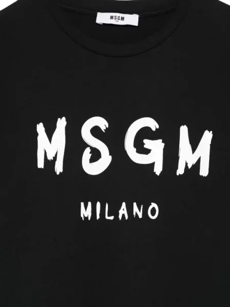 Koszulka dziecięca Msgm czarna