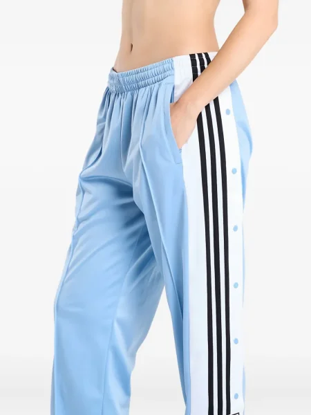 Top sport Adidas cu dungi de catifea cord tenis albastru