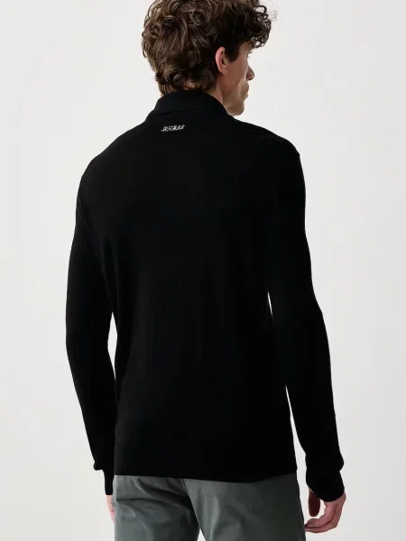 Guess sweter wełniany NASSER czarny
