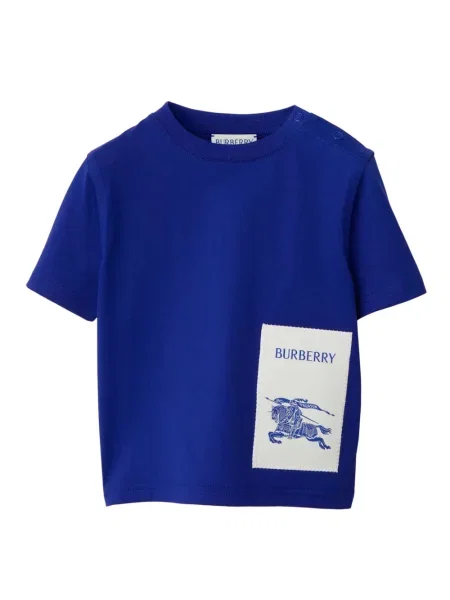 Koszulka dziecięca Burberry niebieska