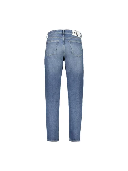 Zwężane dżinsy Calvin Klein niebieski