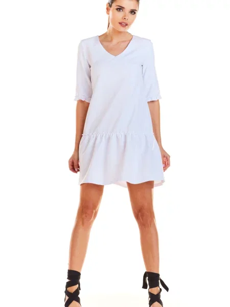 Rochie Infinite You alb