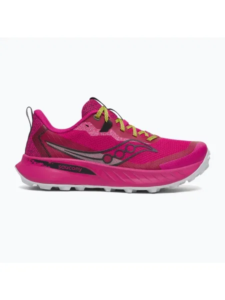 Női futócipő Saucony Peregine 15 magenta / fekete. Méret: 41 EU fekete
