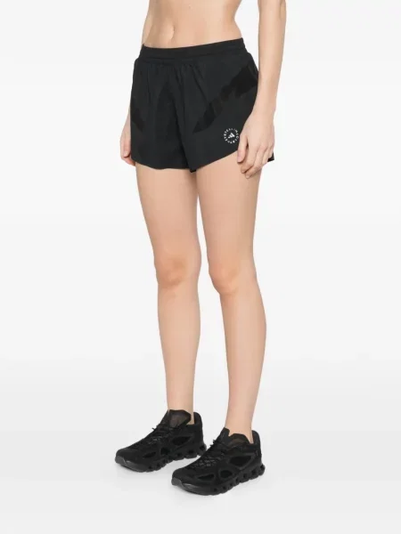Шорти Adidas By Stella Mccartney с принт черно