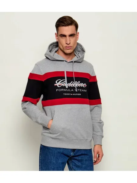 Tommy Hilfiger Hanorac |Tommy Hilfiger X Cadillac Formula 1 gri