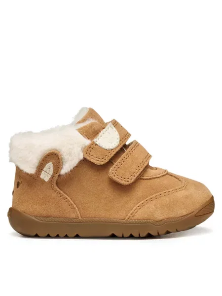 Geox Sneakersy B Macchia hnedá