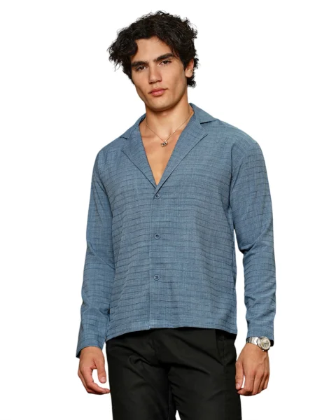 Campus Sutra Košulja Kaliyah safirno / opal plava