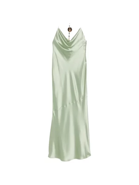 Rochie maxi Retrofete verde