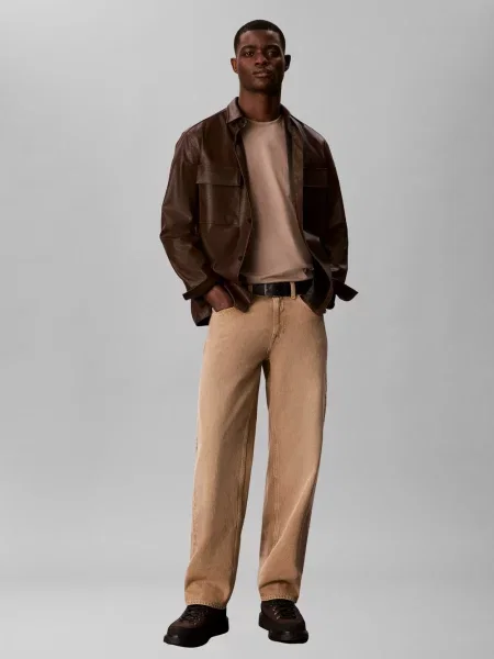 Calvin Klein Jeans koszulka Mężczyźni S szary