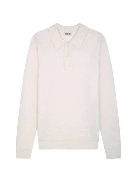 Tricou polo Fursac de lână
