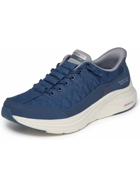 Sneakersy Skechers niebieskie