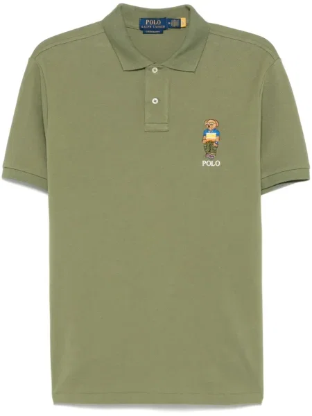 Поло тениска Polo Ralph Lauren зелено