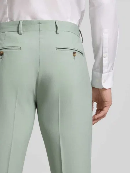 Spodnie garniturowe o kroju slim fit z dodatkiem wełny Model SLIM-NEIL' Selected Homme