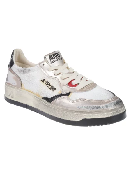Sneakersy Autry skórzane białe