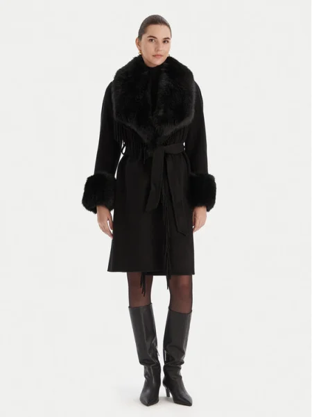 Палто с вълна Marciano by Guess LILIANA черно