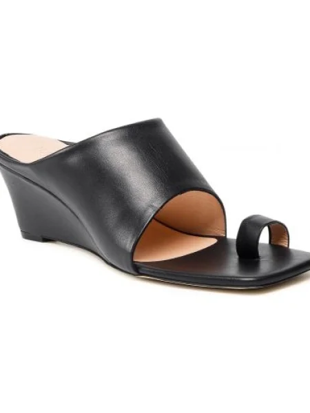Papucs BADURA Black fekete