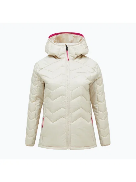 Geacă de puf pentru femei Peak Performance Elevate Liner Hood sand fog