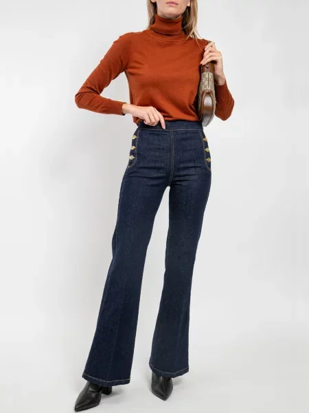 Джинси кльош KOCCA синій