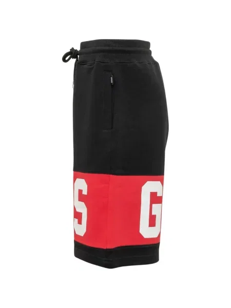 Pantaloni scurți Gcds cu autograf negru