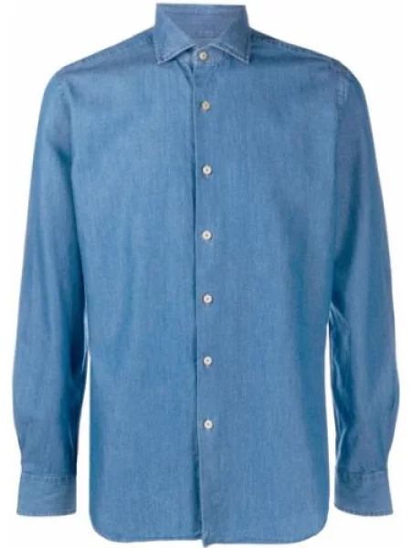 Džínová košile Xacus modrá