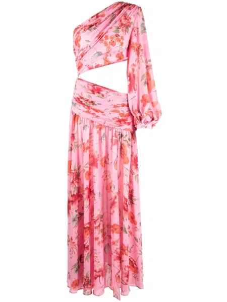 Rochie Bronx & Banco cu model floral cu imagine de costum roz