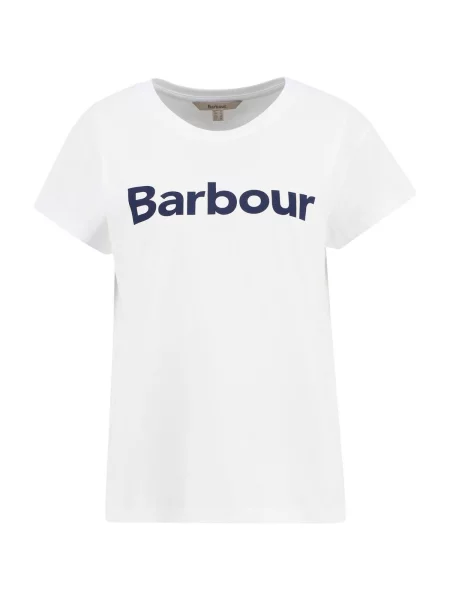 Tricou Barbour alb