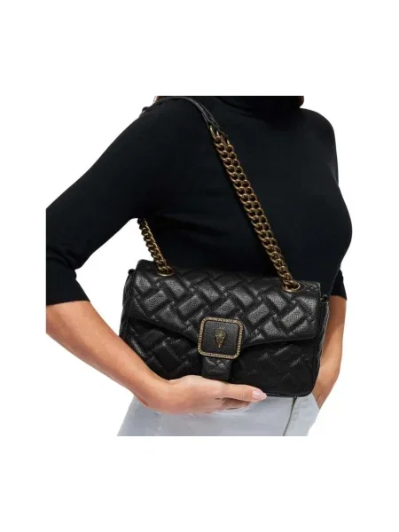 Kurt Geiger De piele geantă pe umăr MINI PIMLICO negru