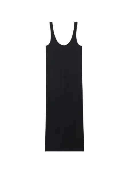 Rochie Another Tomorrow asimetrică negru