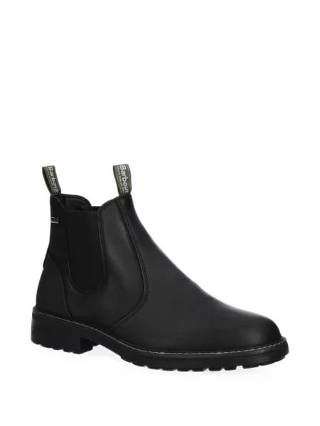 Botine chelsea Barbour din piele negru