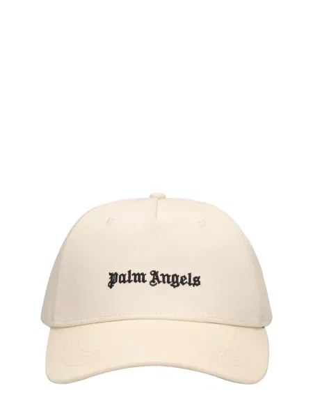 Klasická šiltovka Palm Angels s autogramom biela