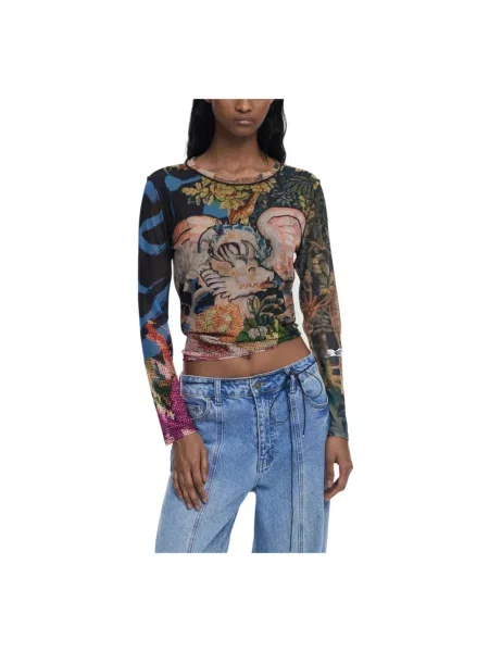 Koszulka Desigual czarna