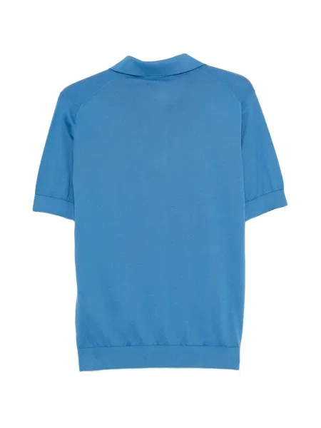 Tricou polo Filippo De Laurentiis albastru
