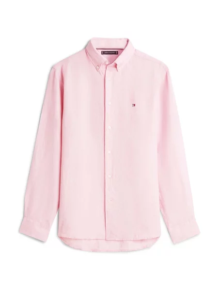Cămașă Tommy Hilfiger de in roz