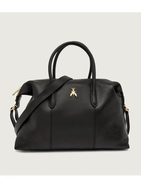 Rucsac Patrizia Pepe din piele negru