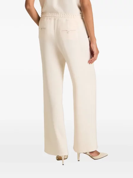 Pantaloni Kiton cu cordon roz