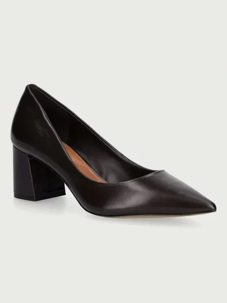 Pantofi cu toc Aldo din piele maro