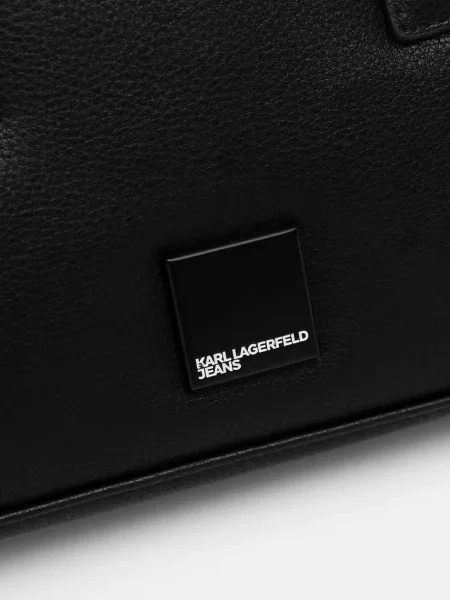 Кожаная сумка через плечо Karl Lagerfeld Jeans