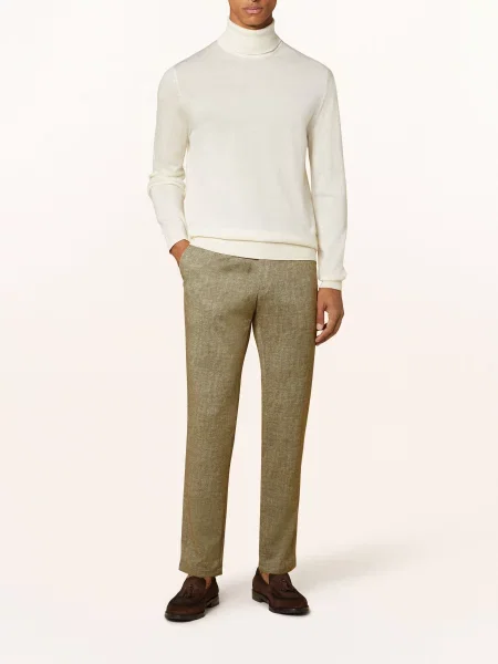 Paul Spodnie Garniturowe Extra Slim Fit beige beżowe