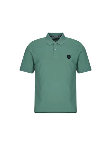 Polo majica Jack & Jones s kratkimi rokavi modra