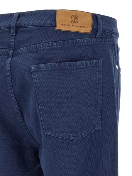 Blugi Brunello Cucinelli albastru
