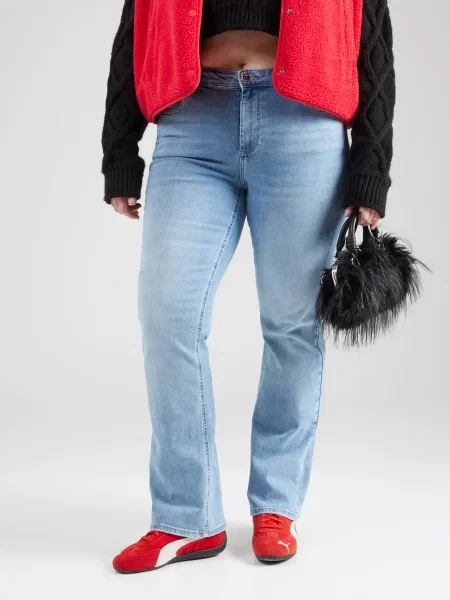 ONLY Carmakoma Jeans CARWILLY denim albastru